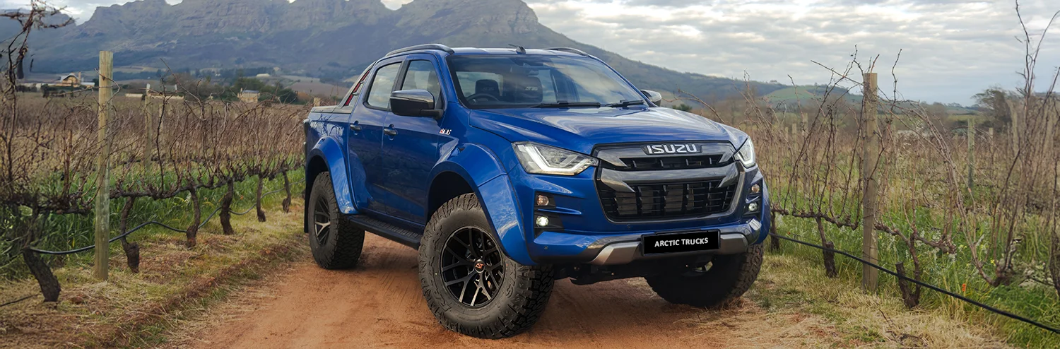 Fuzion isuzu D-Max Double Cab Arctic banner